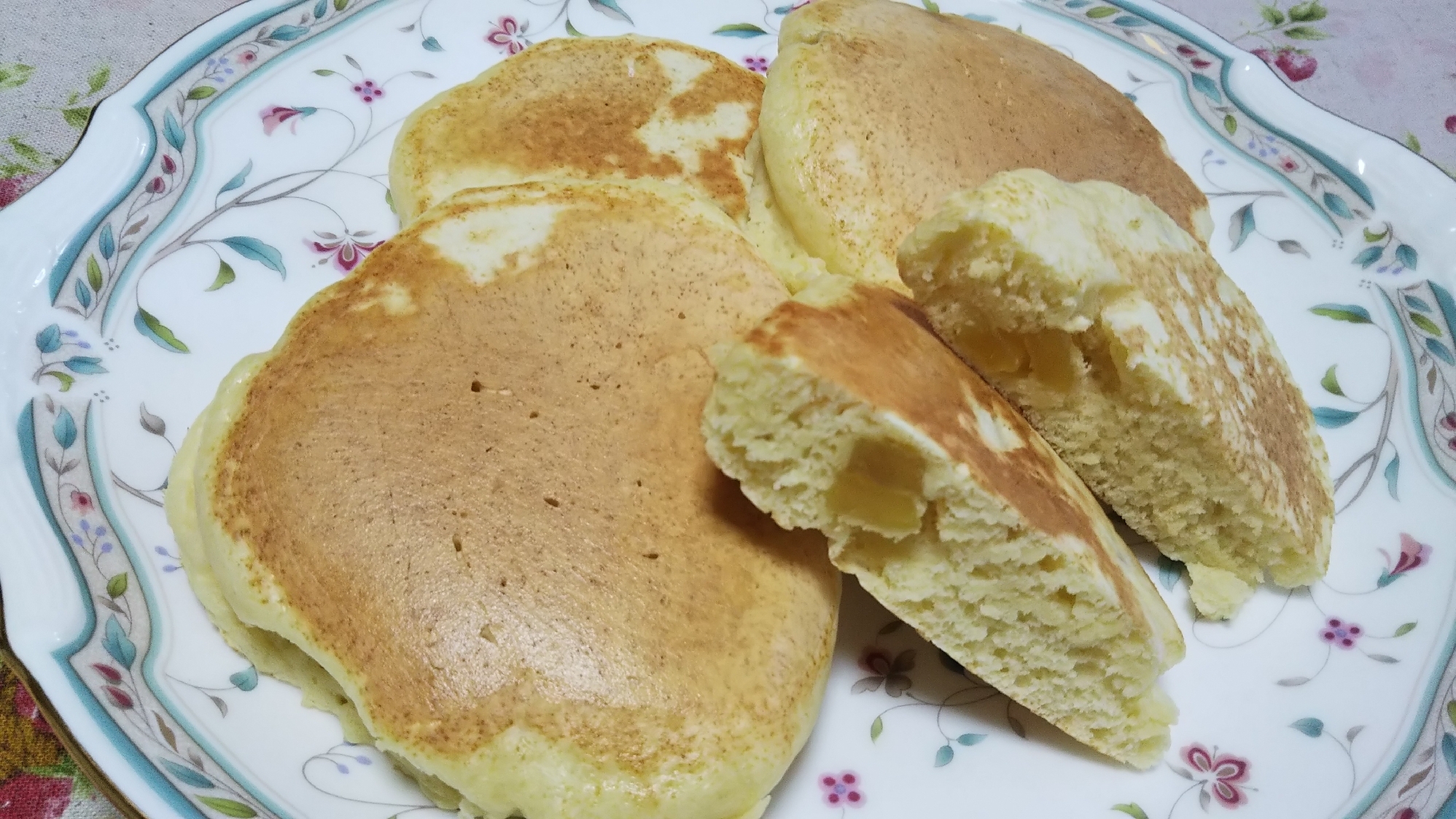 干し芋入りホットケーキ☆