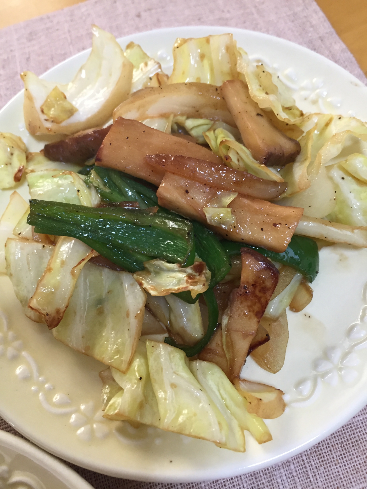 簡単野菜炒め