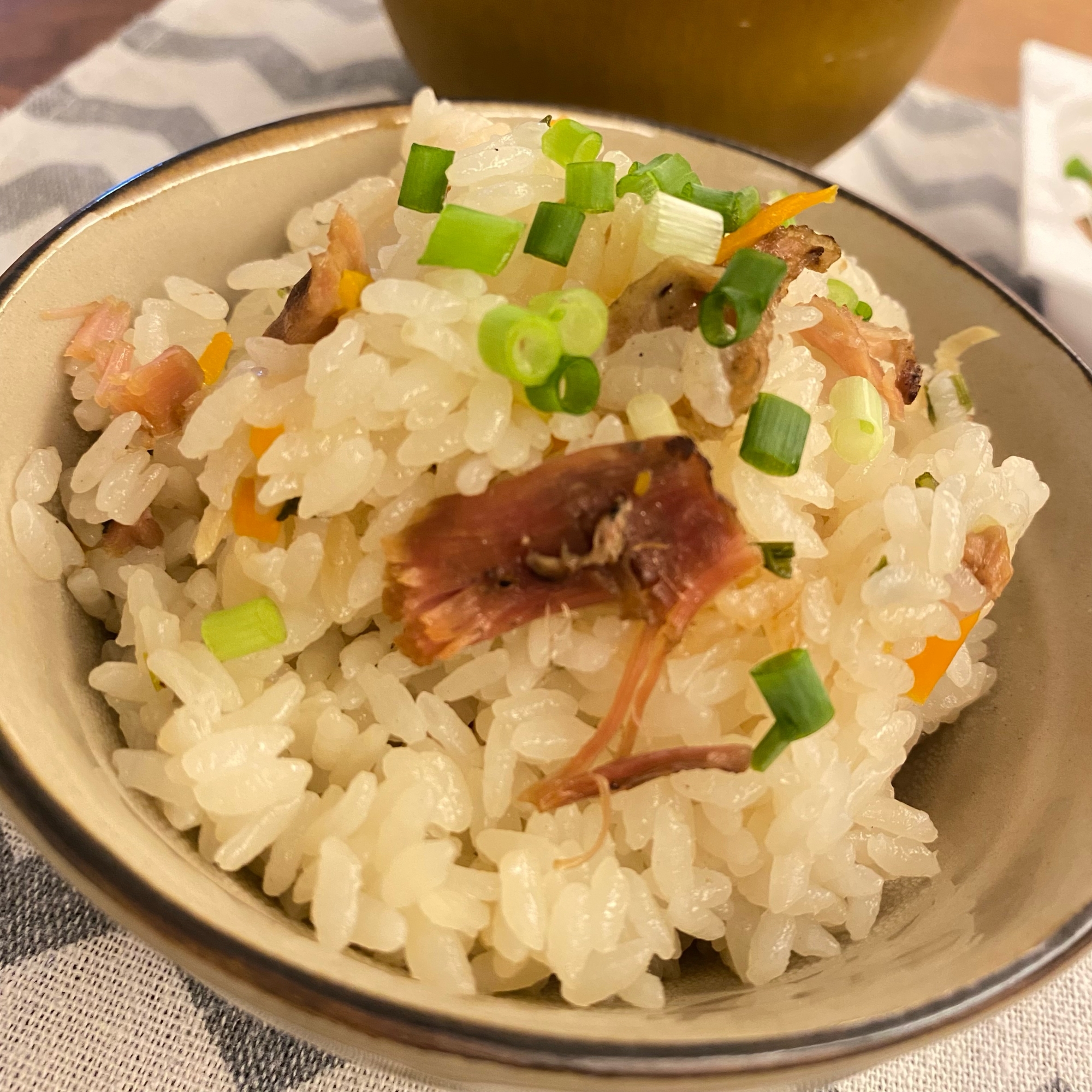 焼鳥の缶詰＊炊飯器で＊簡単炊き込みご飯