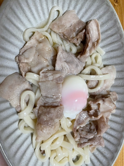 塩だれねぎ豚うどん