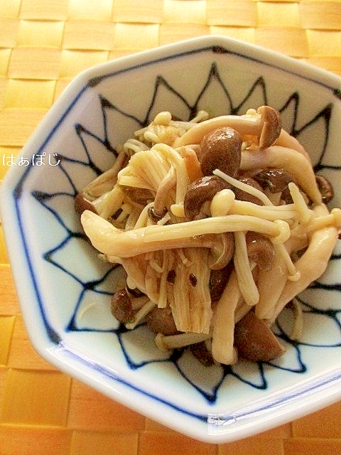 レンジで きのこのとろろ昆布和え レシピ 作り方 By はぁぽじ 楽天レシピ