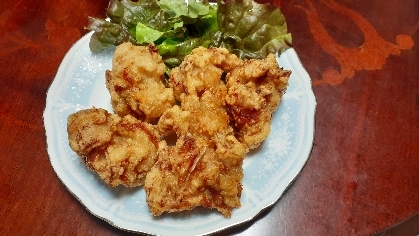 お惣菜風もも肉の唐揚げ(*^_^*)