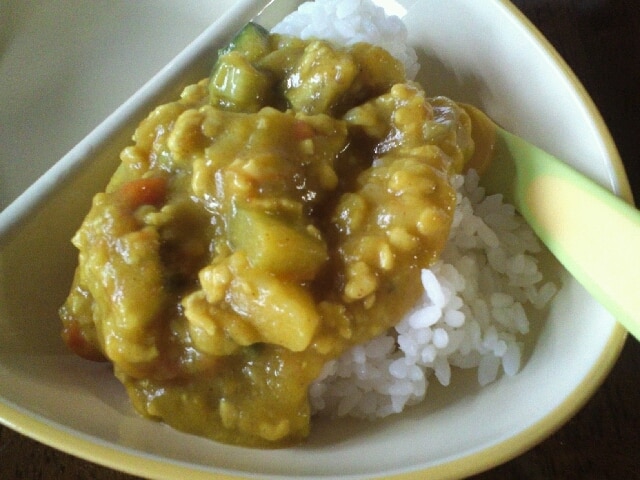 一歳からの夏野菜カレー