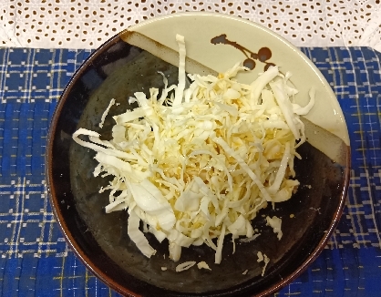 キャベツの酢味噌和え