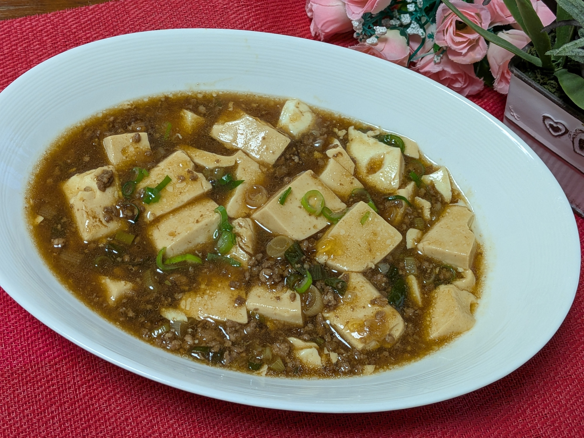 お子様も食べれる！〜麻婆豆腐〜
