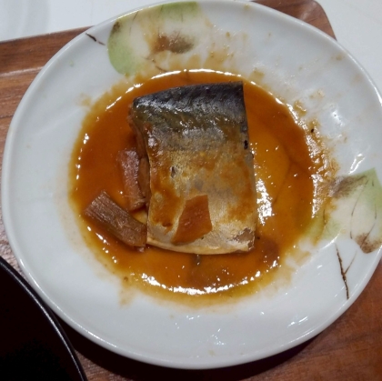 焼き鯖の味噌煮