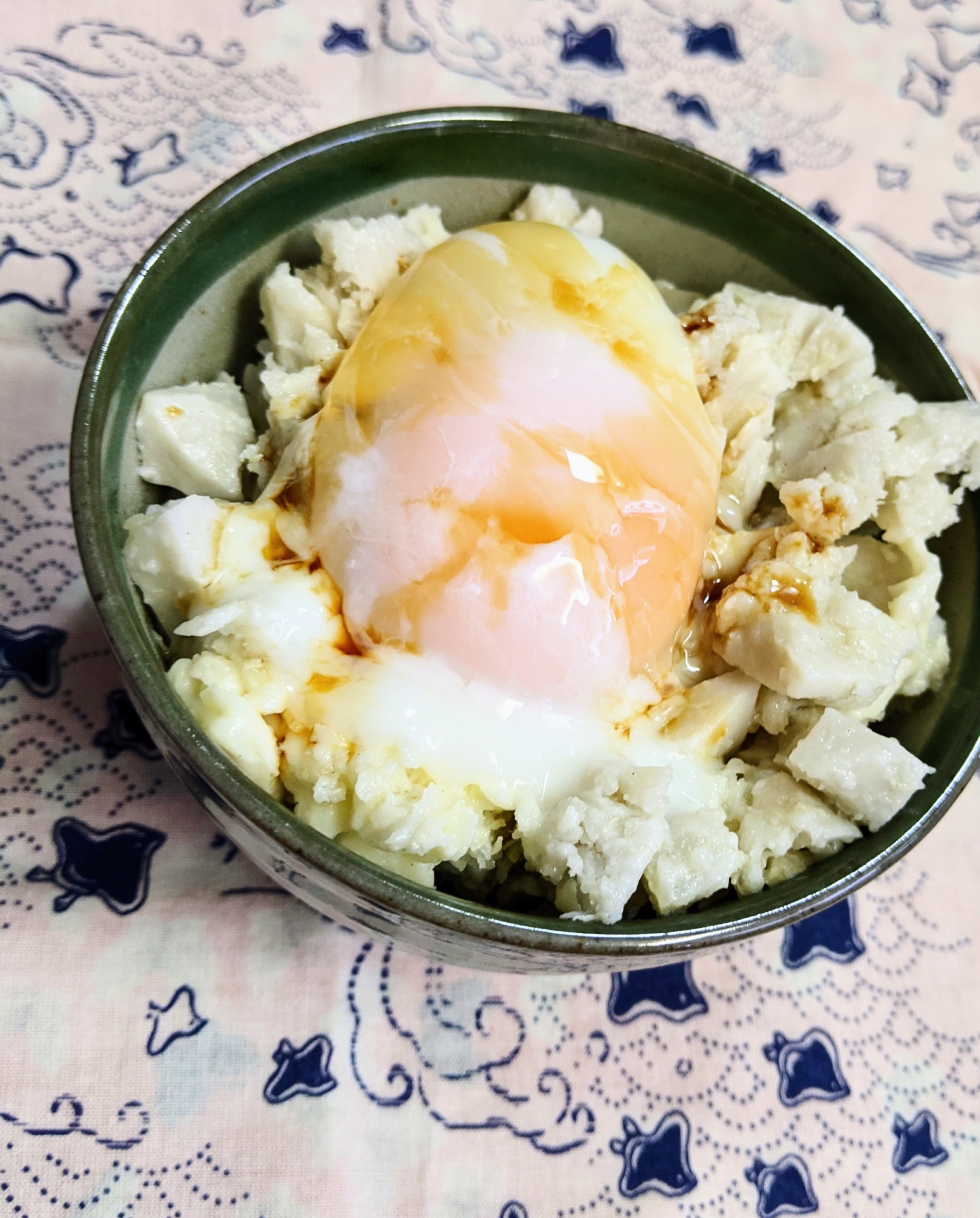 お腹がふくれる、芋丼