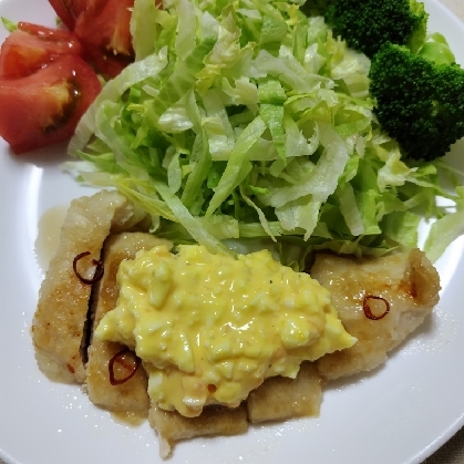 鶏むね肉でやわらか‘‘揚げないチキン南蛮’’