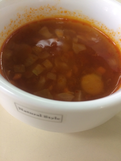 簡単で美味しかったです( ^ω^ )これからの季節にスープはいいですよね(^^)