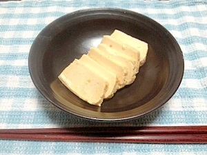 ちょっとおつまみ☆お豆腐の味噌漬け