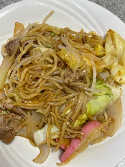 キャンプ・アウトドアに◇野菜たっぷり焼きそば◇