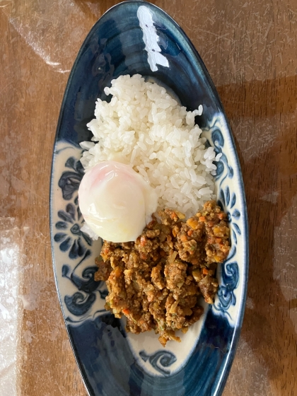 [フライパン1つ]大豆肉初心者向きキーマカレー！