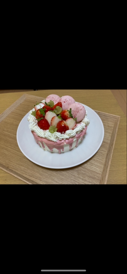 ケーキがピカピカ☆ナパージュ【砂糖水】