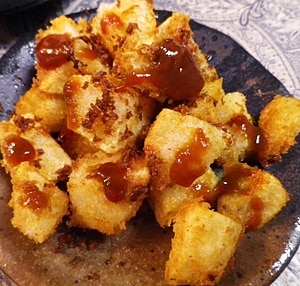 サクサクポテトのトレーナー　ケチャップソース ポテトフライのケチャップソースがけ レシピ・作り方 by leopoo - 楽天