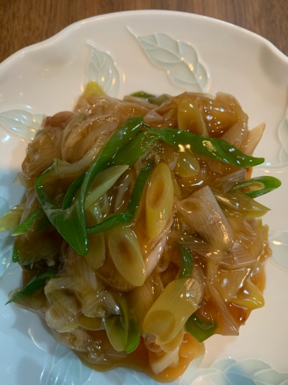 熱々うまっ♪厚揚げの葱生姜あんかけ☆
