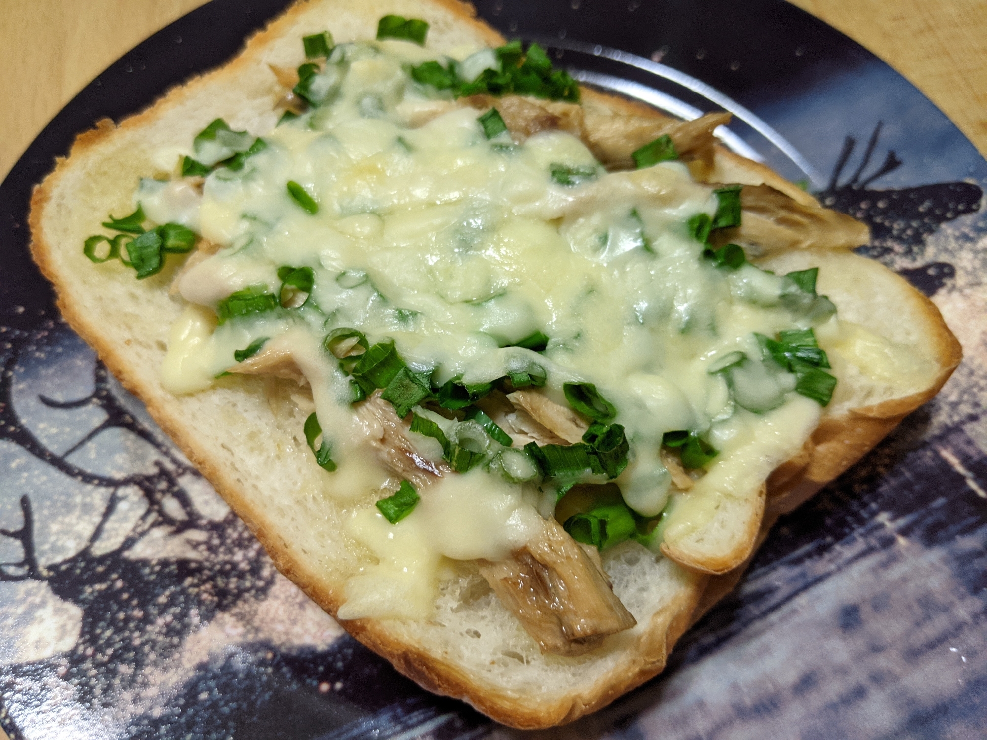 鯖缶使用☆サバトースト