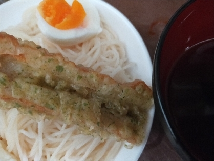 ちくわ天そうめん