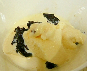 プルーンのアイスクリーム