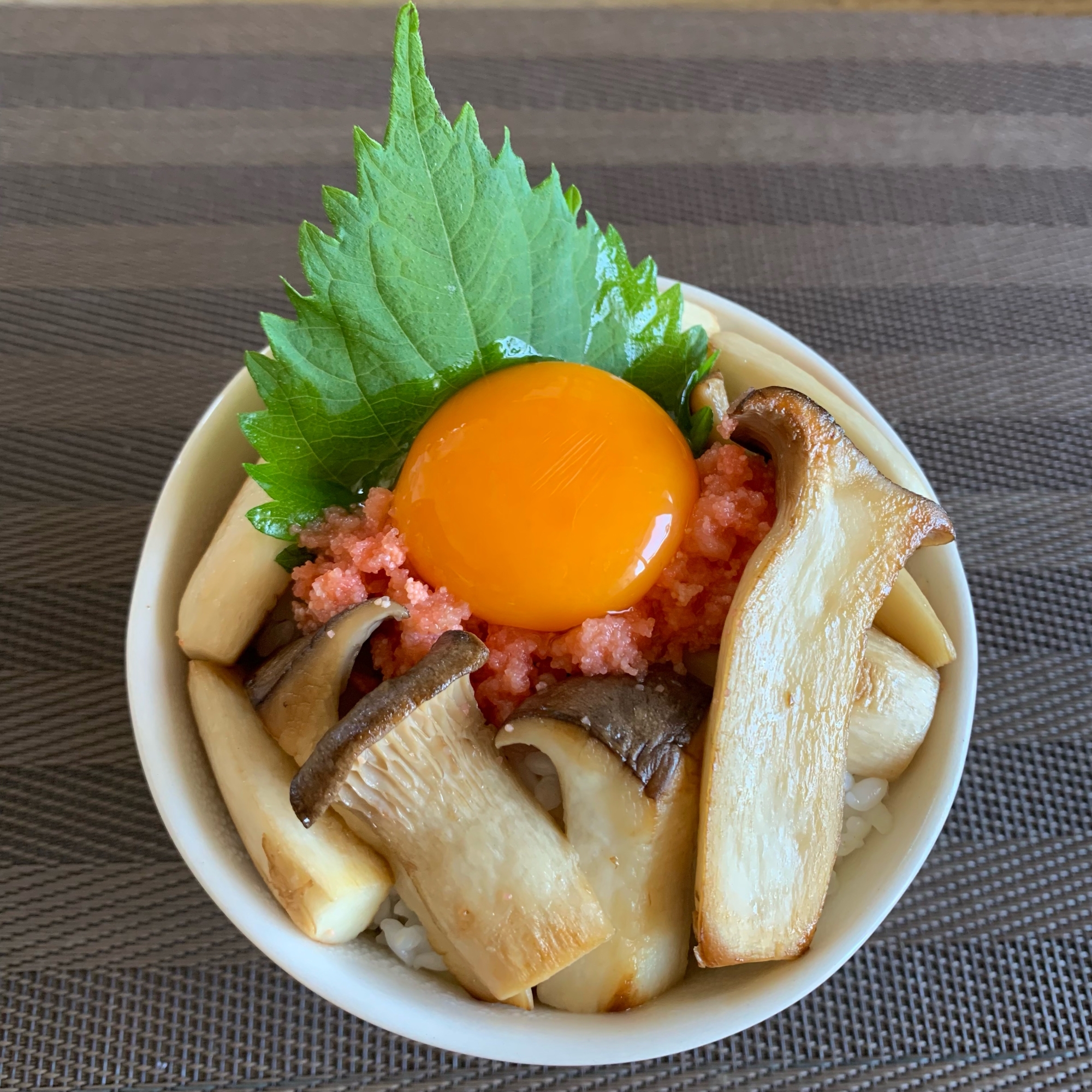 エリンギ丼