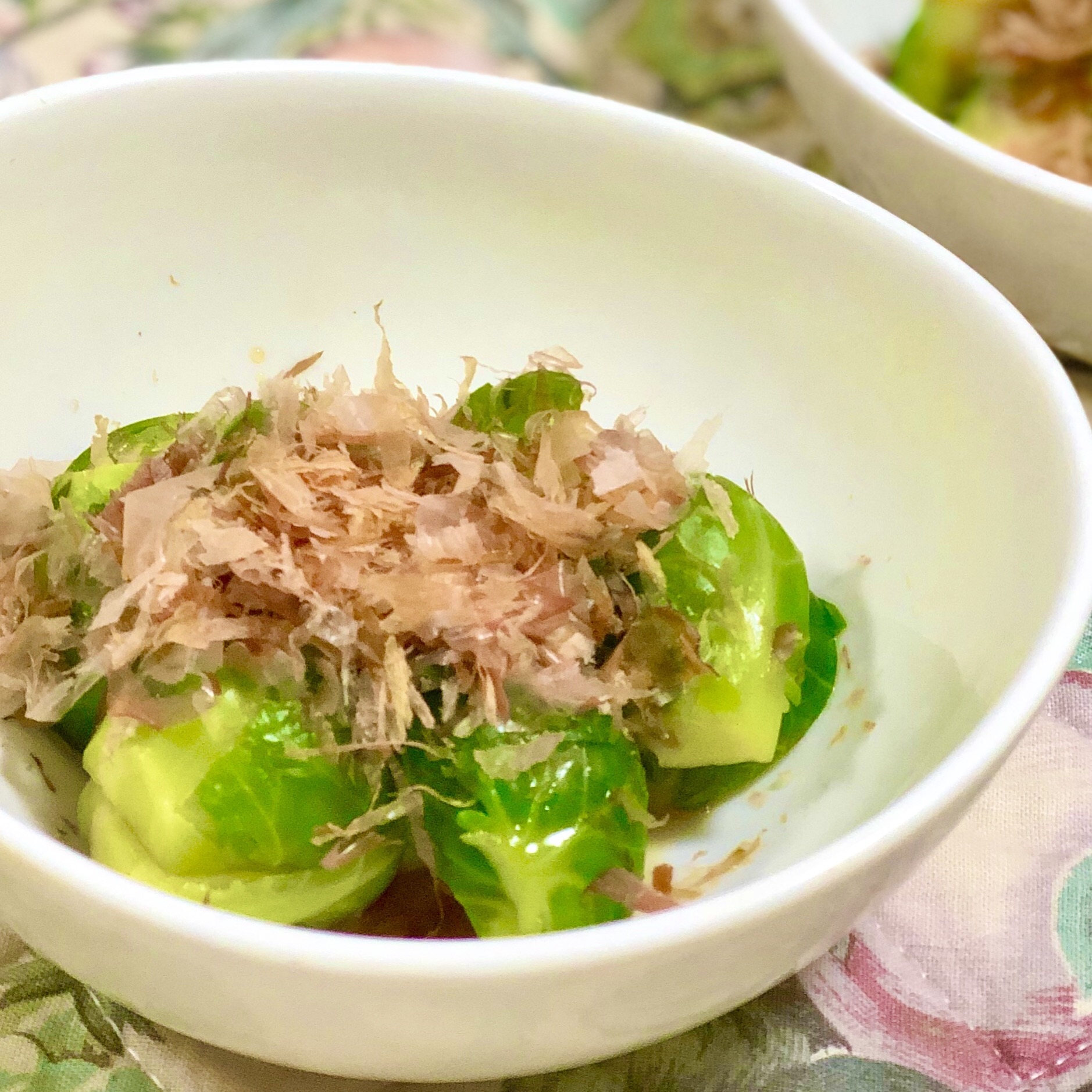 芽キャベツのおひたし♩旬の野菜でビタミンたっぷり