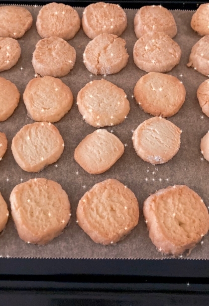 一口サイズで食べやすい♥さくほろディアマンクッキー