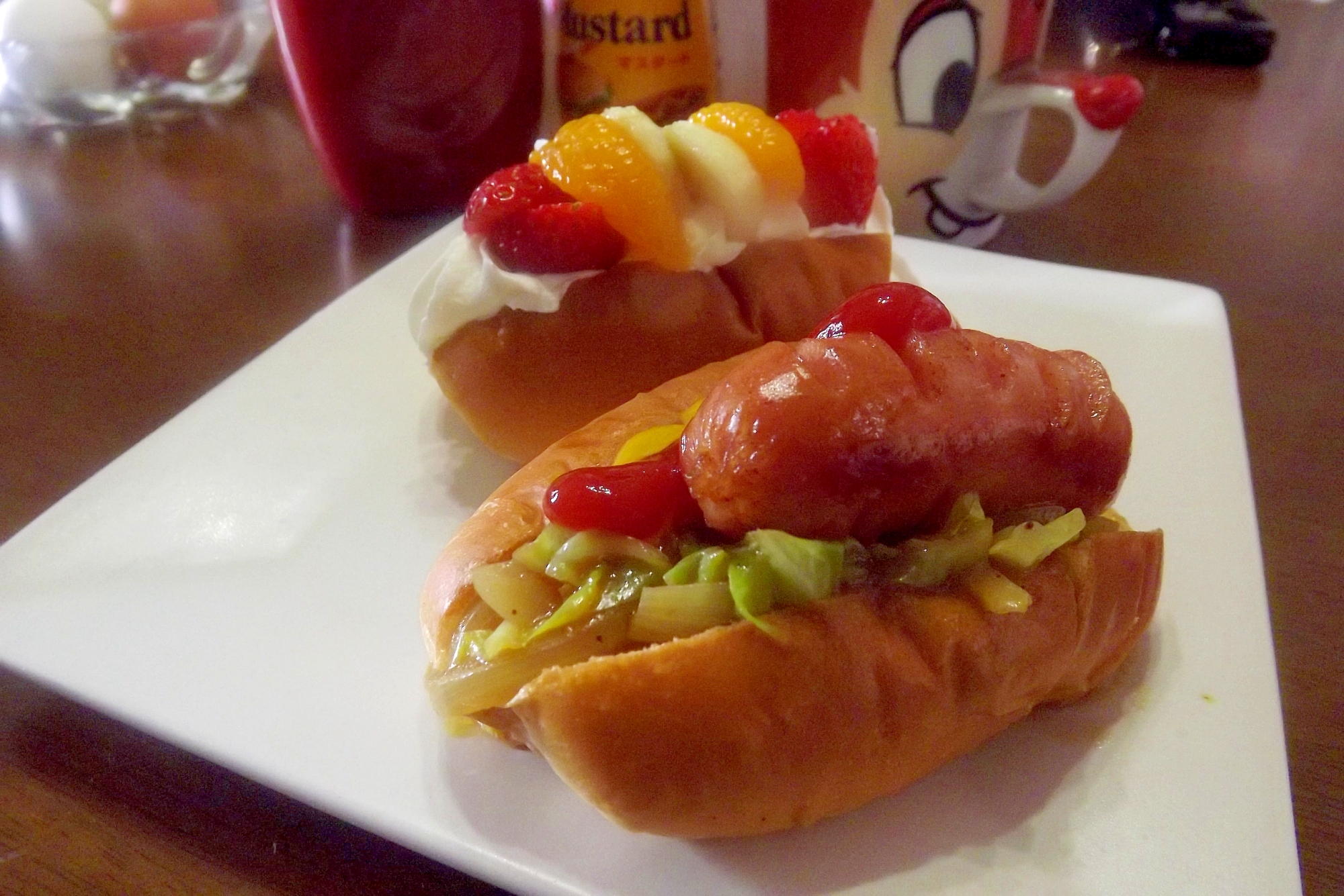 koiko亭のWドッグ