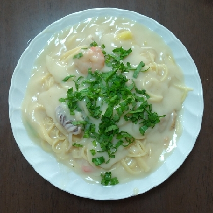 牛乳で作る 簡単クリームパスタ