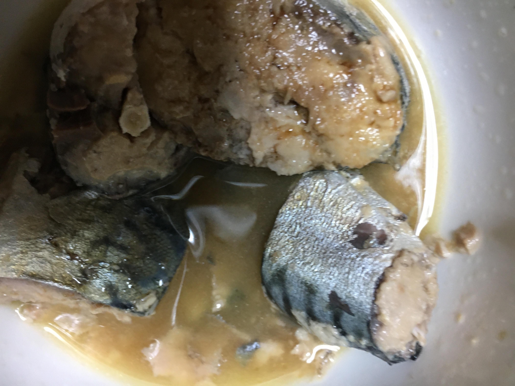 さば水煮のバター煮