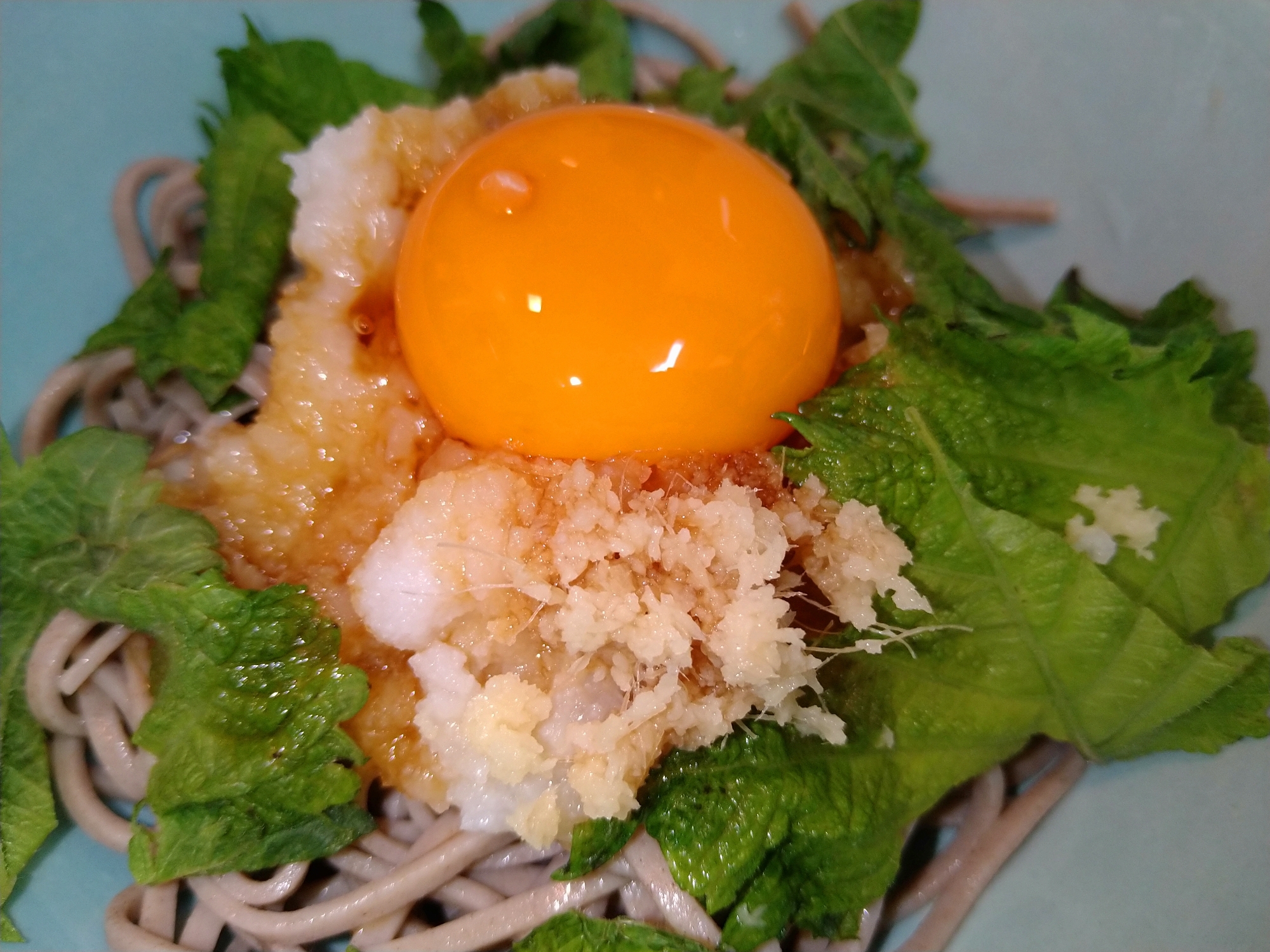 オロシ玉子蕎麦