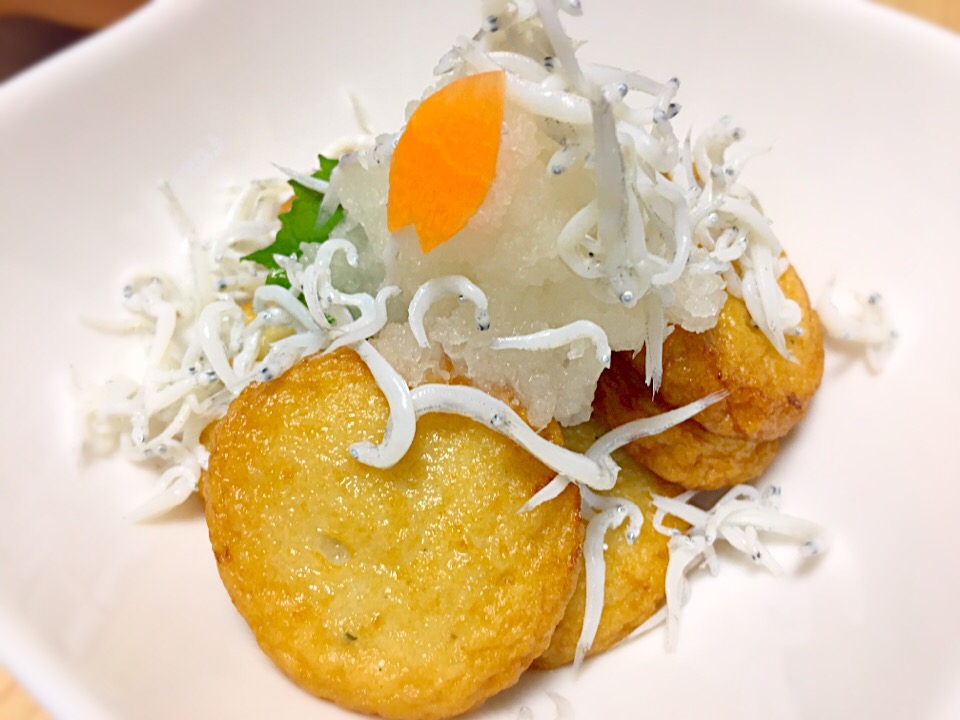 大根おろしで さっぱり がんもどき
