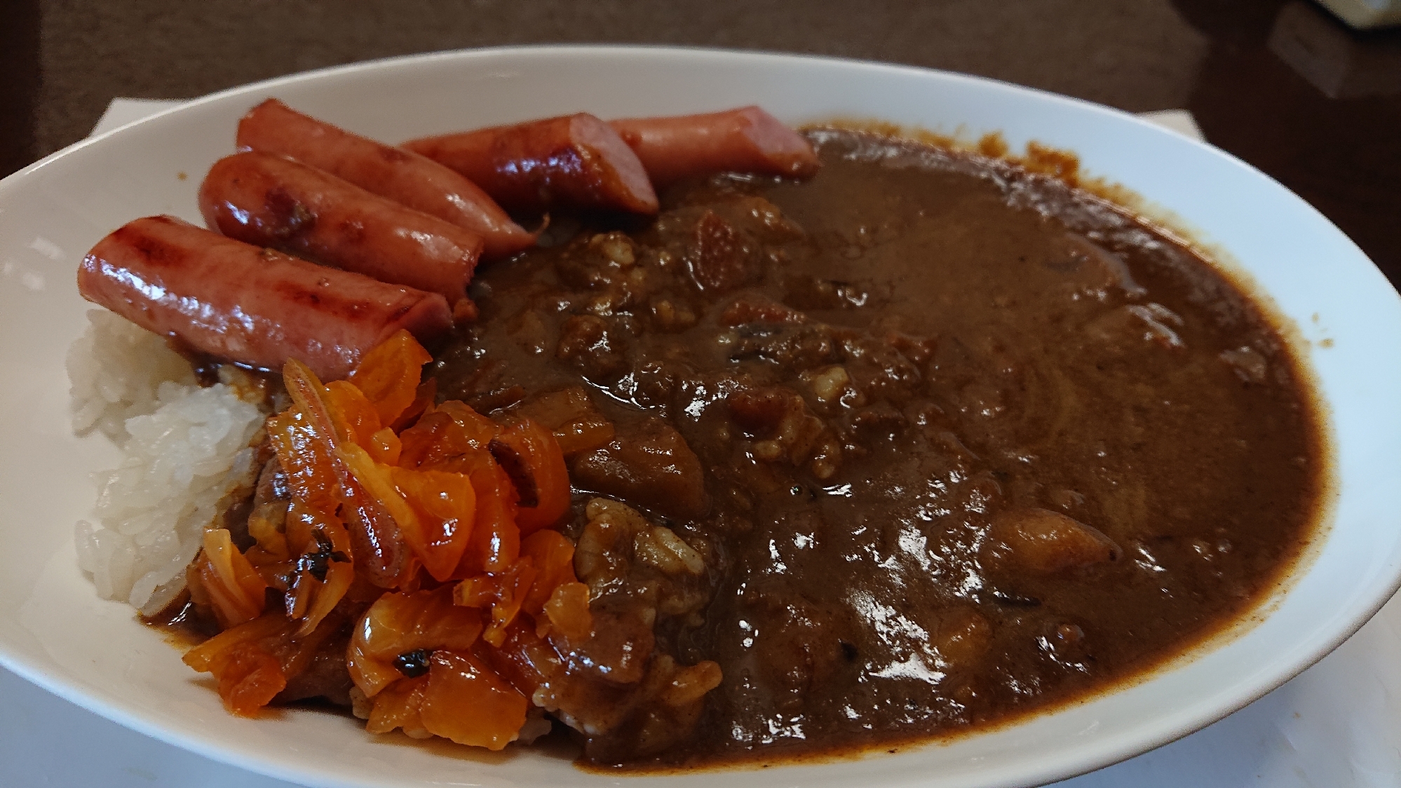 ウインナーランチカレー