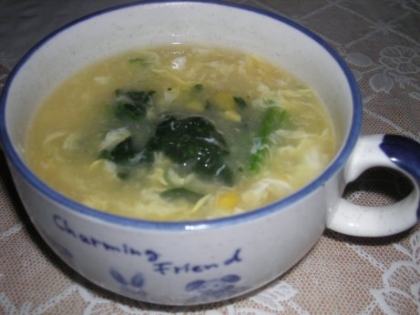 簡単！中華コーンスープ