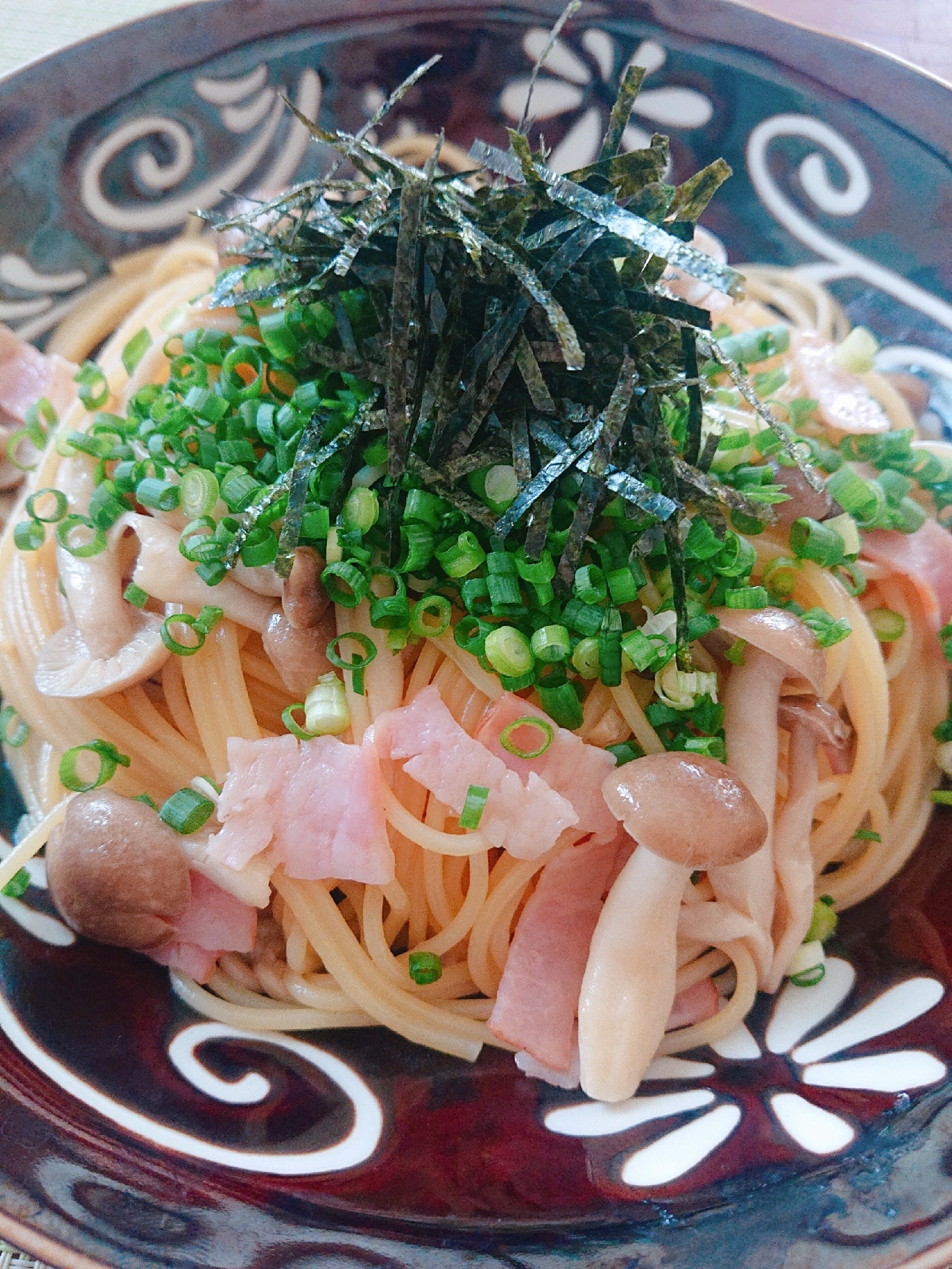 ﾁｬﾁｬっと簡単！きのことベーコンの和風パスタ