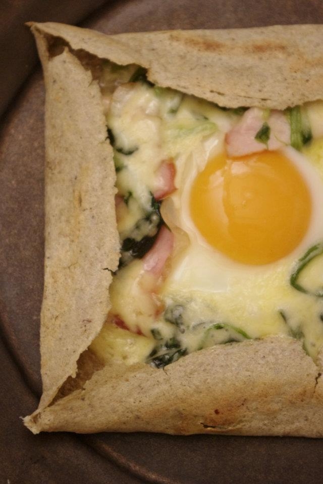 気分が変わる♪そば粉のガレット