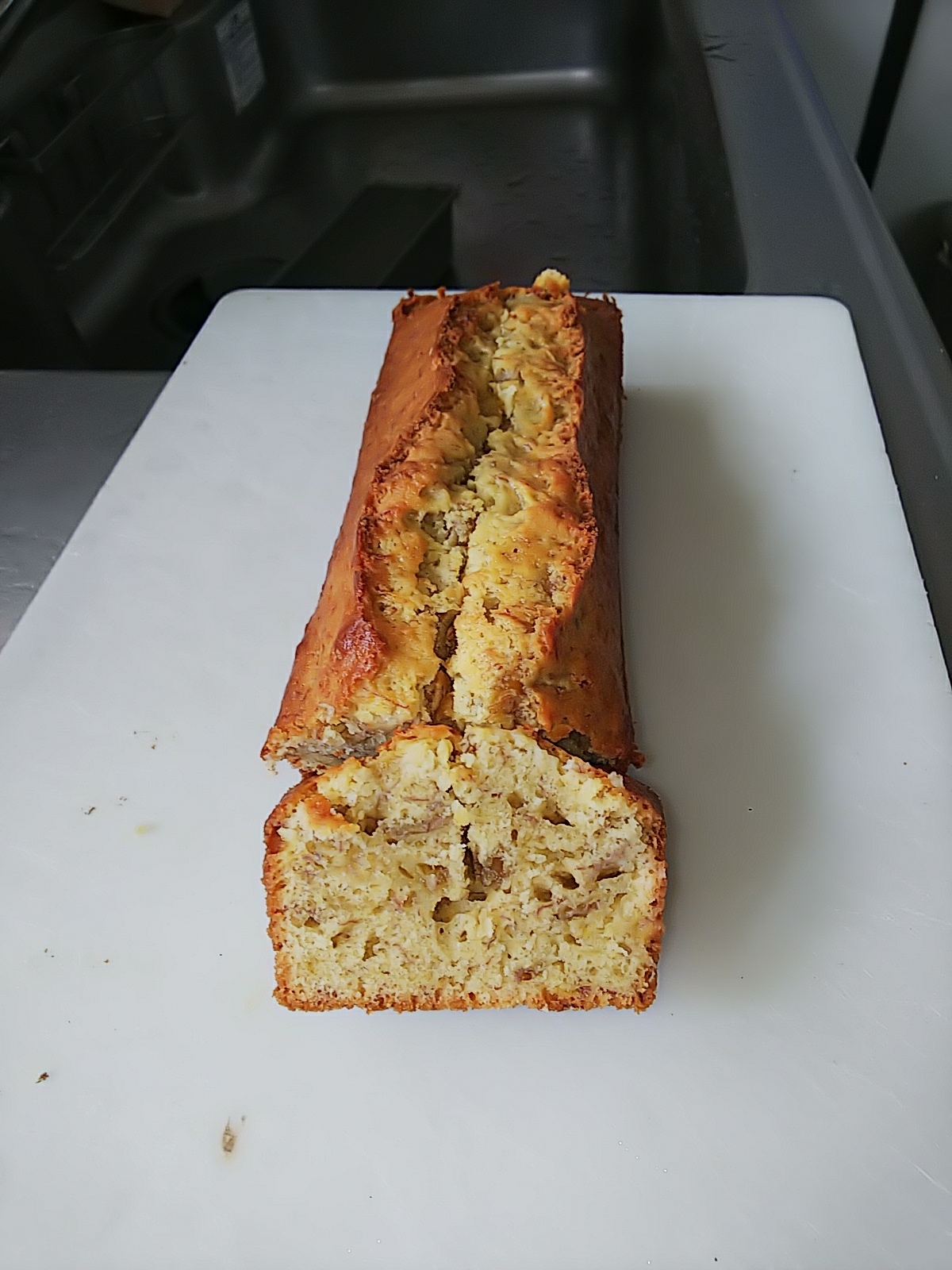 バナナ入り バター少なめのパウンドケーキ レシピ 作り方 By かも00 楽天レシピ