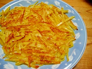 カリカリ食感! じゃがいものガレット