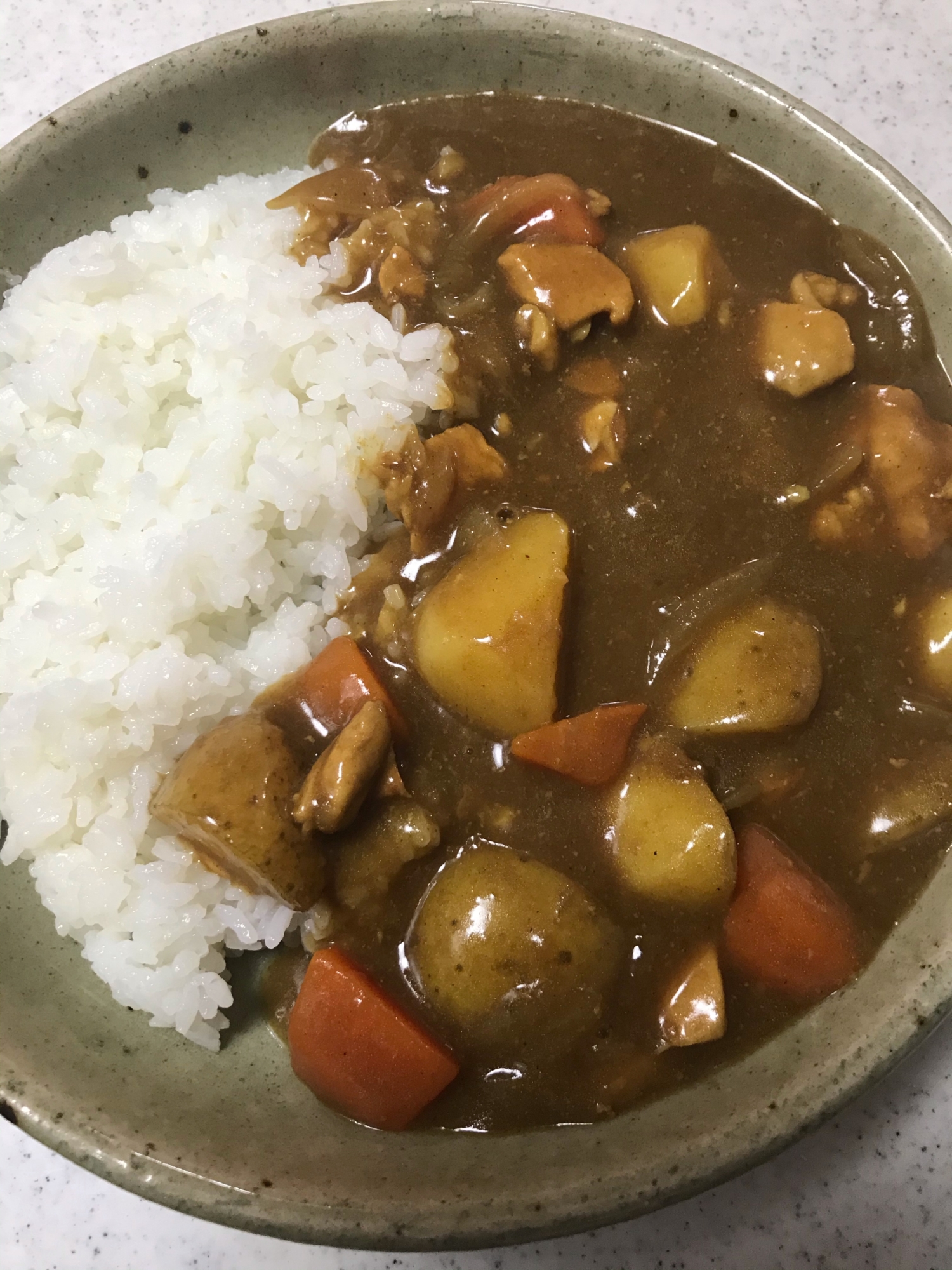 新じゃがチキンカレー