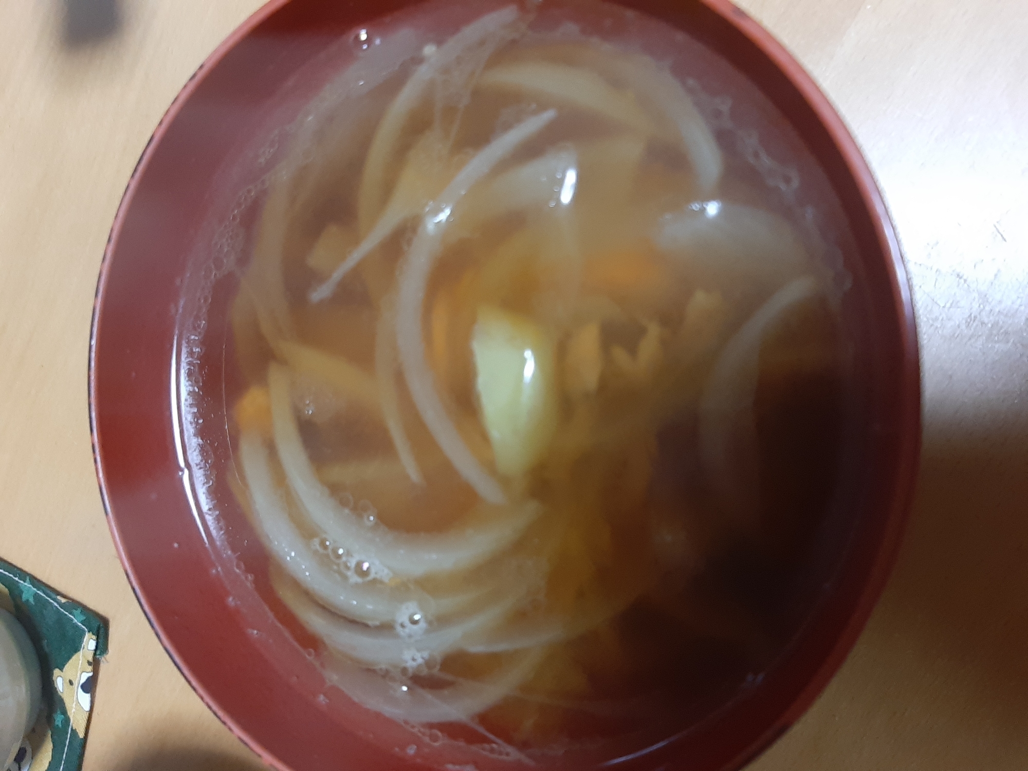 玉ねぎ　じゃがいも　ツナ缶　スープ