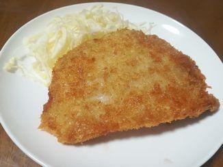 スライスチーズでチーズトンカツ