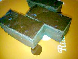 ルクエで♪豆腐がミソのチョコケーキ