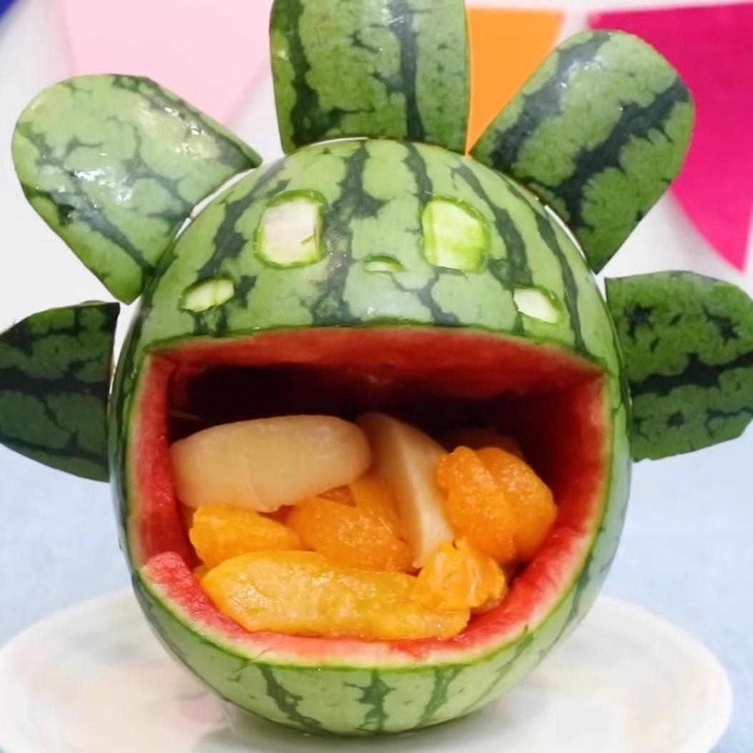 スイカでお化け⁉サンサンスイカアレンジ!