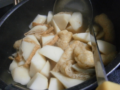 長芋と人参の煮物