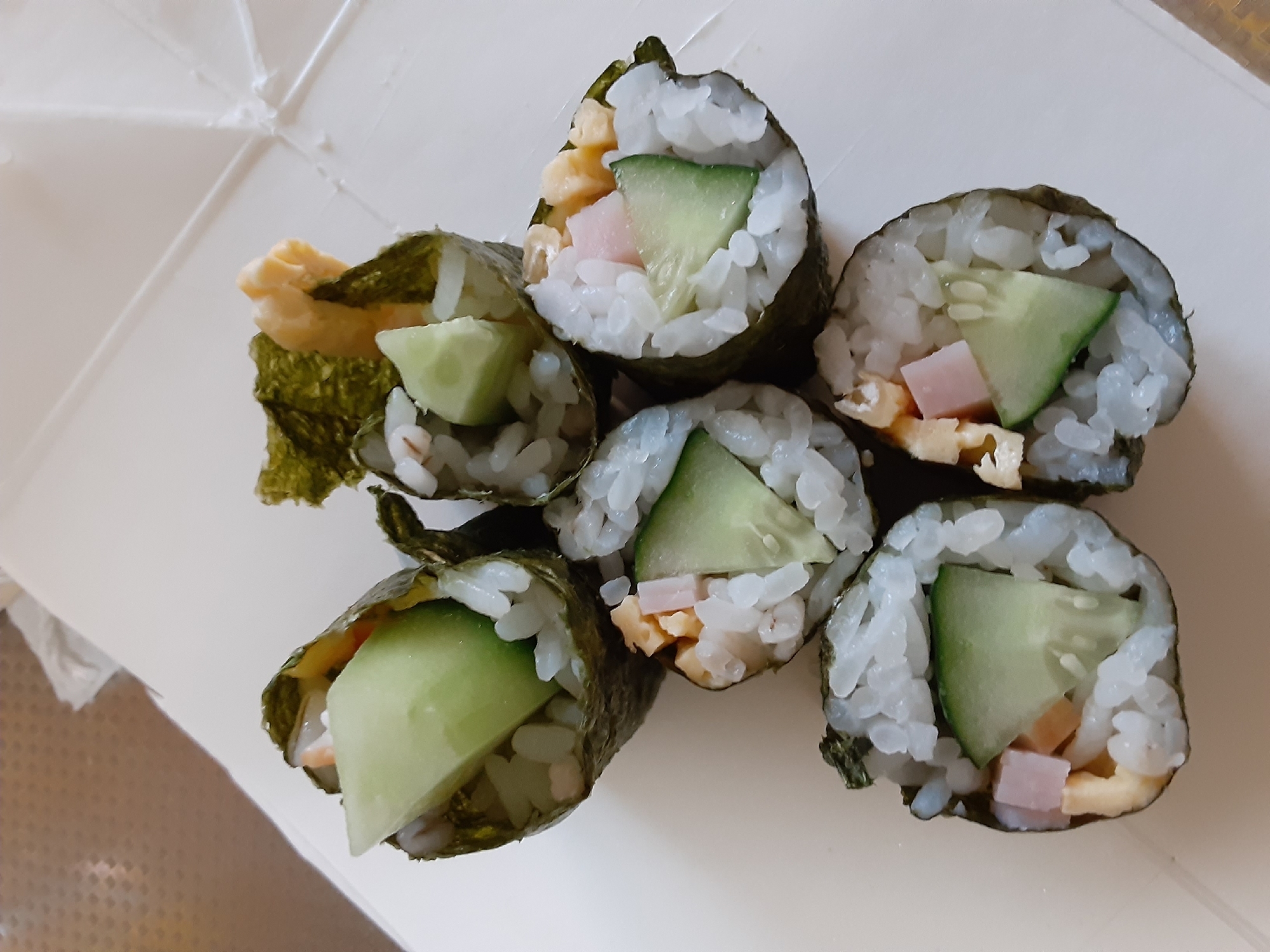 きゅうりがメインの三色巻物ーかっぱまき風 レシピ 作り方 By Togtog 楽天レシピ きゅうりがメインの三色巻物ーかっぱまき風 レシピ 作り方 By Togtog 楽天レシピ