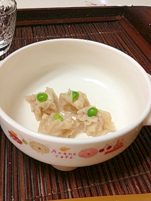 離乳食☆豆腐シューマイ