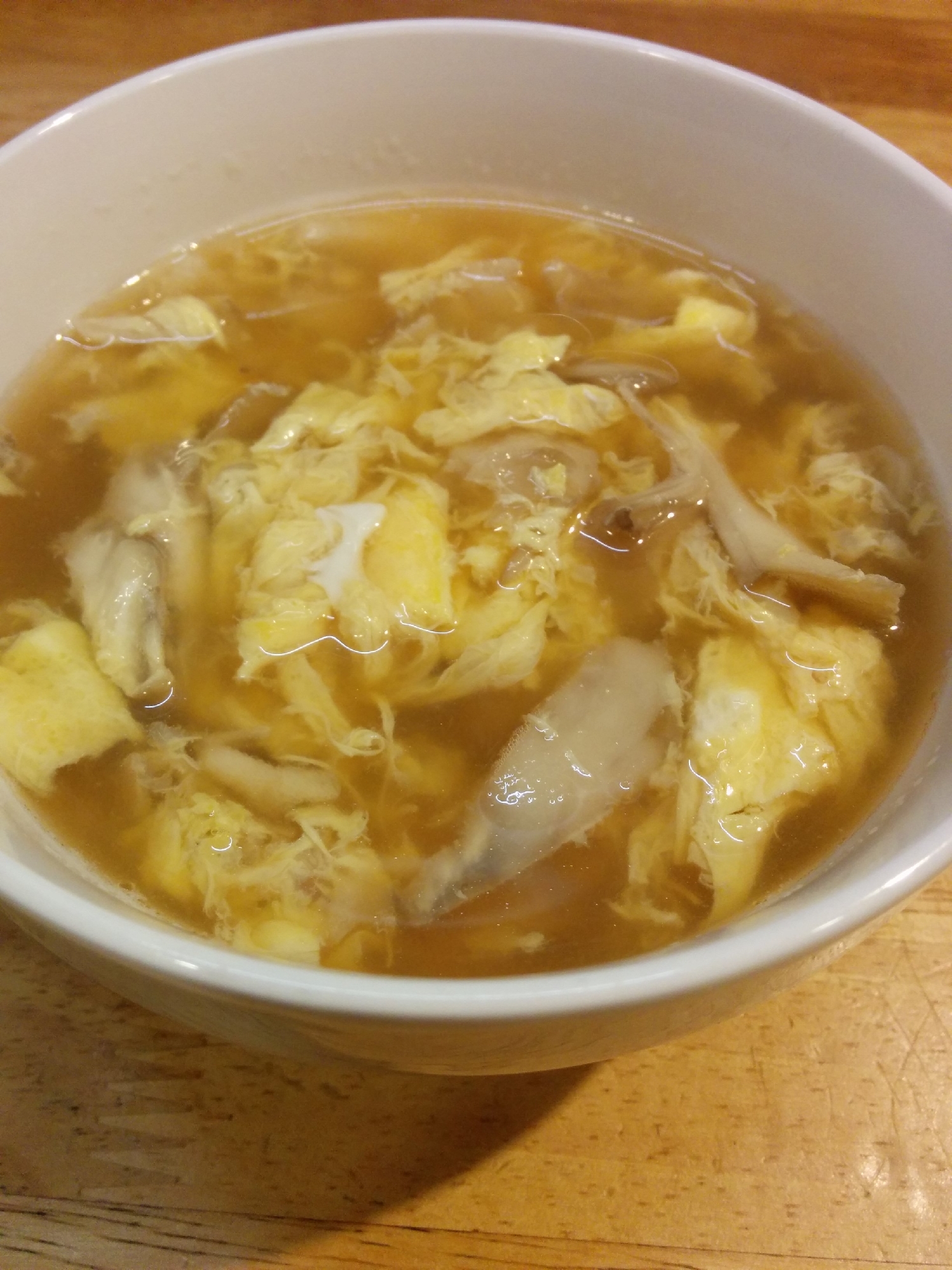 舞茸タマゴスープ
