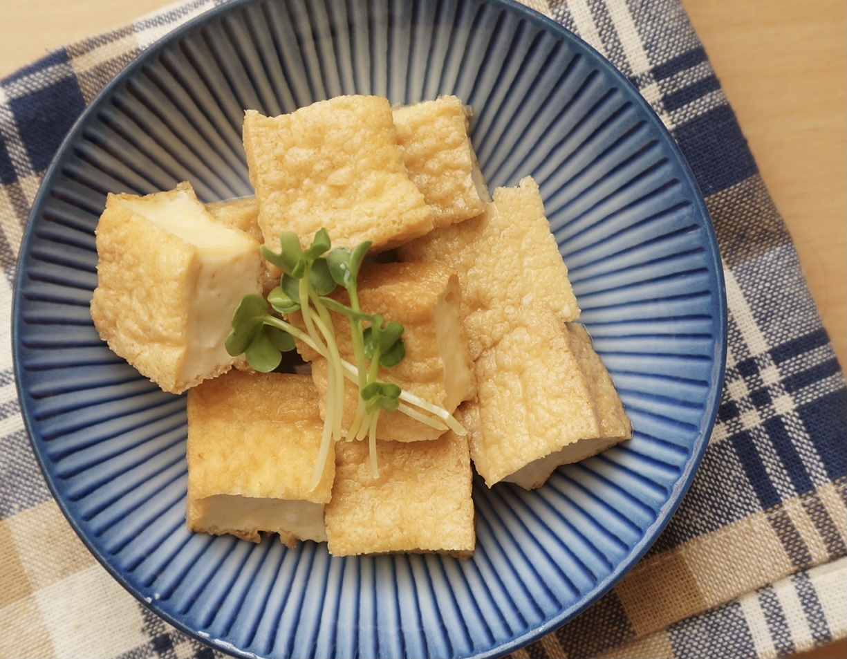 レンジで簡単♪厚揚げの煮びたし