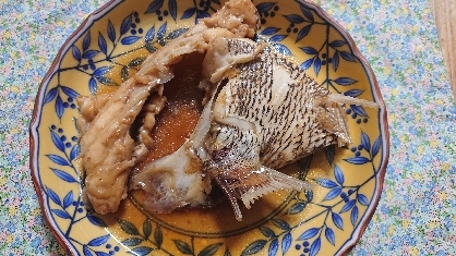 鯛のあら煮