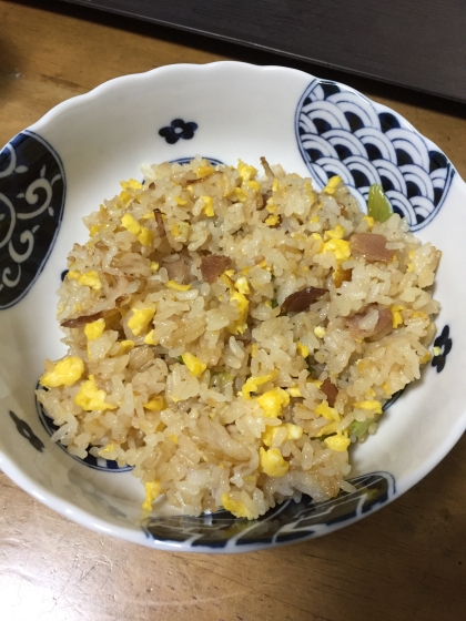 シンプル☆鶏肉とネギの炒飯