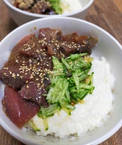 しっとり美味 鰹たたきの漬け丼 レシピ 作り方 By Chicoru 楽天レシピ