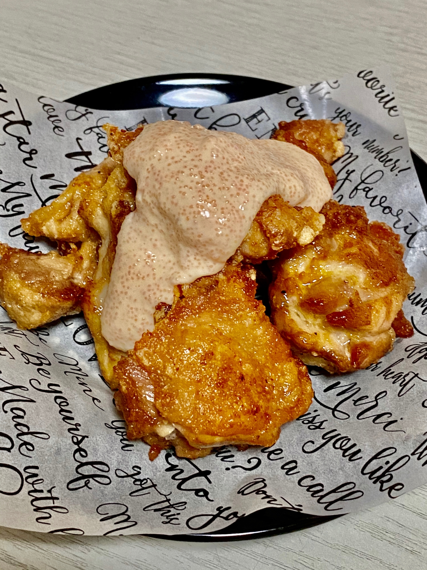 唐揚げ 明太子ソースかけ レシピ 作り方 By ひぃこぽん 楽天レシピ 唐揚げ 明太子ソースかけ レシピ 作り方 By ひぃこぽん 楽天レシピ